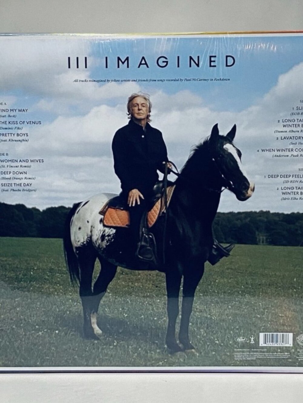 Paul McCartney III 3 Imagined Exclusive Limited Edition PINK Colored Vinyl New!